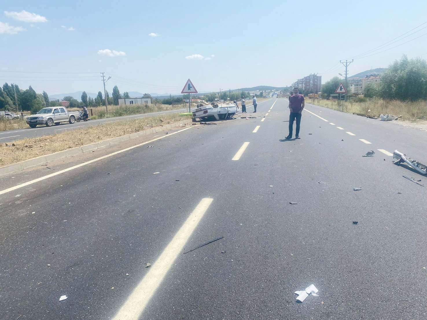 Beyşehir’de Otomobiller Çarpıştı: 2 Yaralı